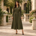 The Olive Heritage Winter Dress