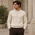 The Ivory Winter Crew-Neck Knit
