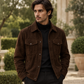 The Chocolate Suede Jacket