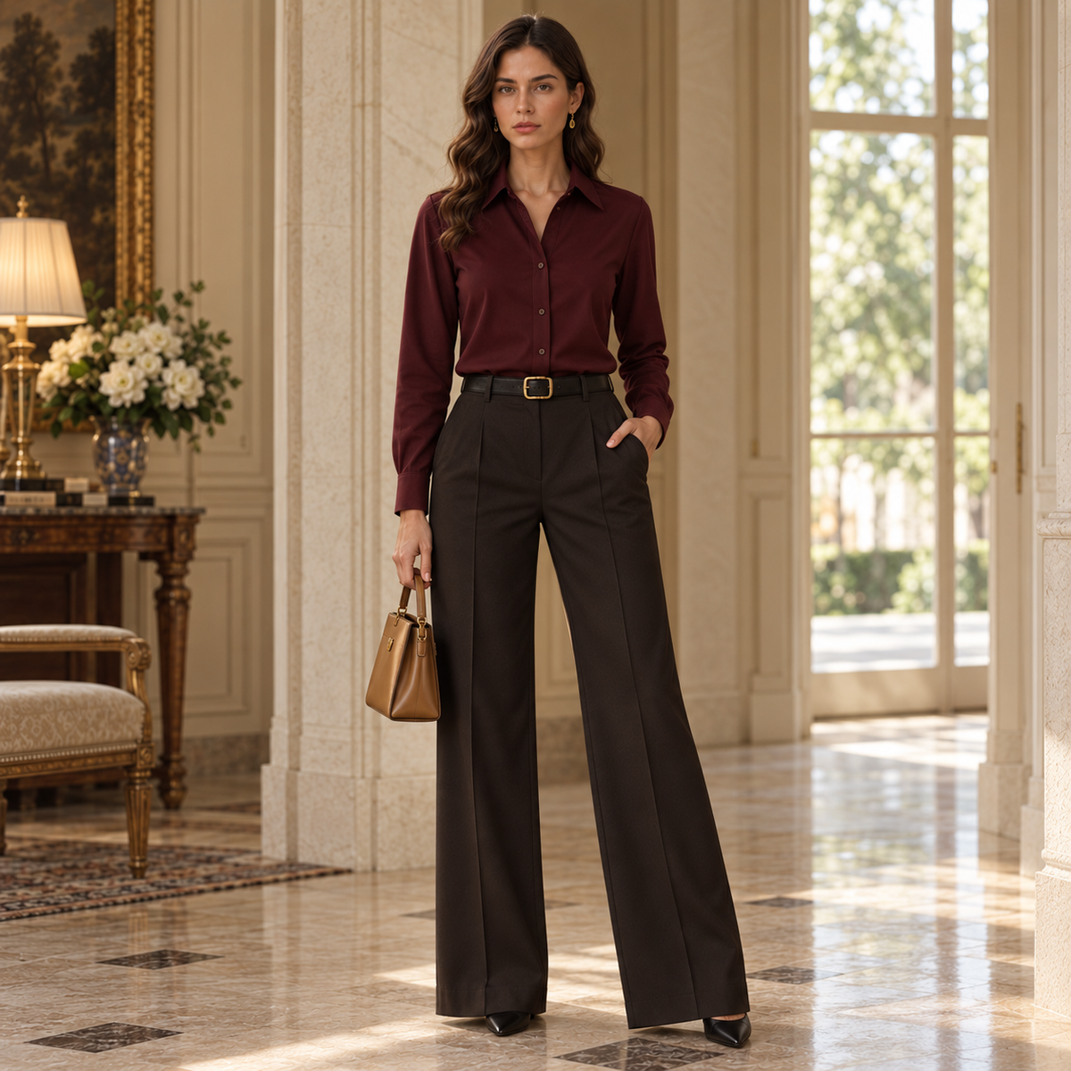 The Espresso Winter Tailored Trouser