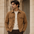 The Camel Wool Overshirt