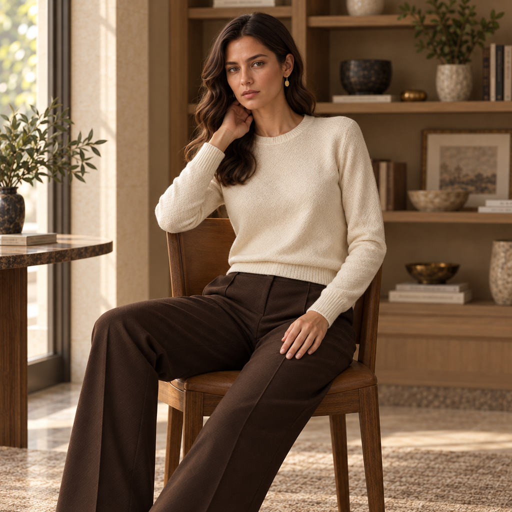The Ivory Heritage Knit
