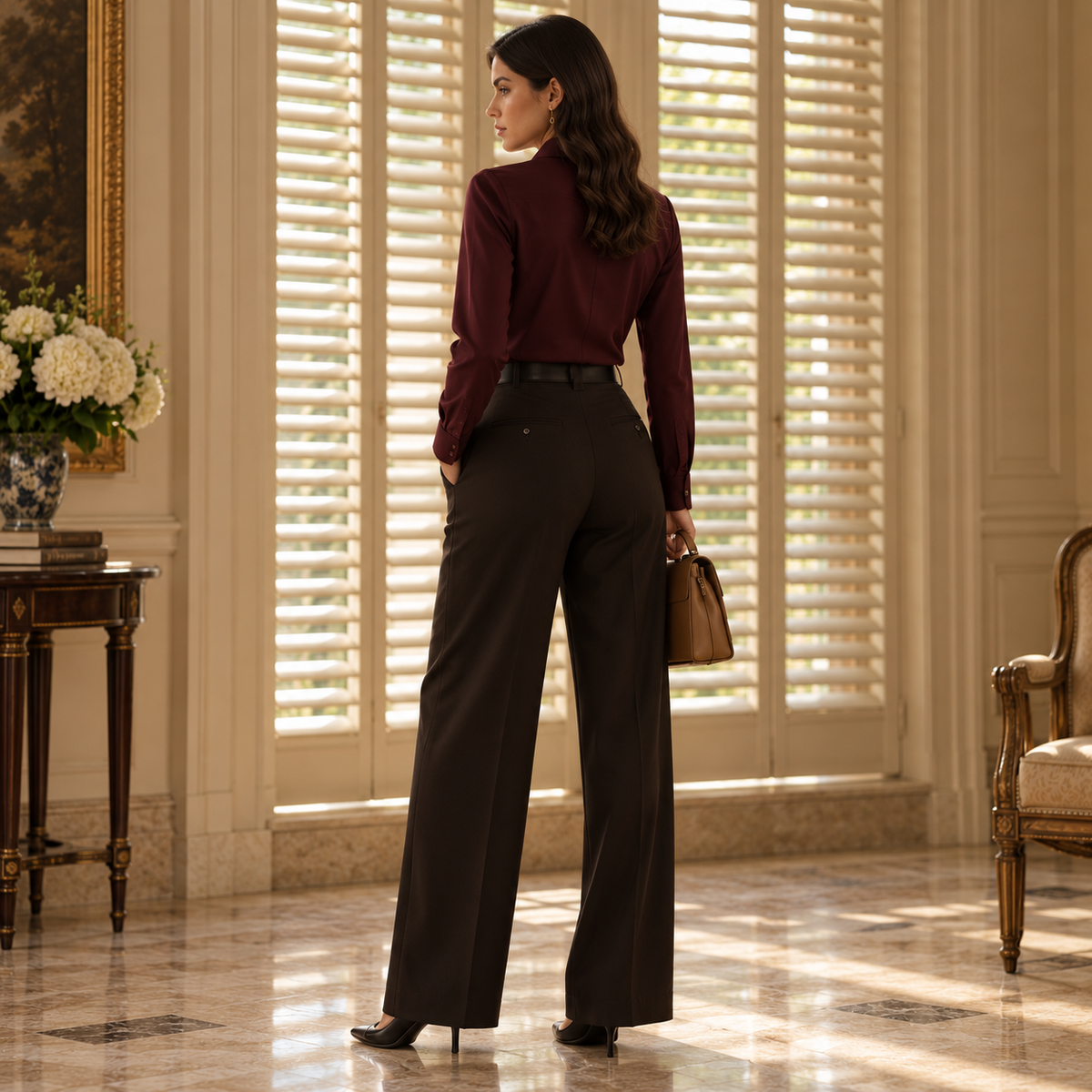 The Espresso Winter Tailored Trouser