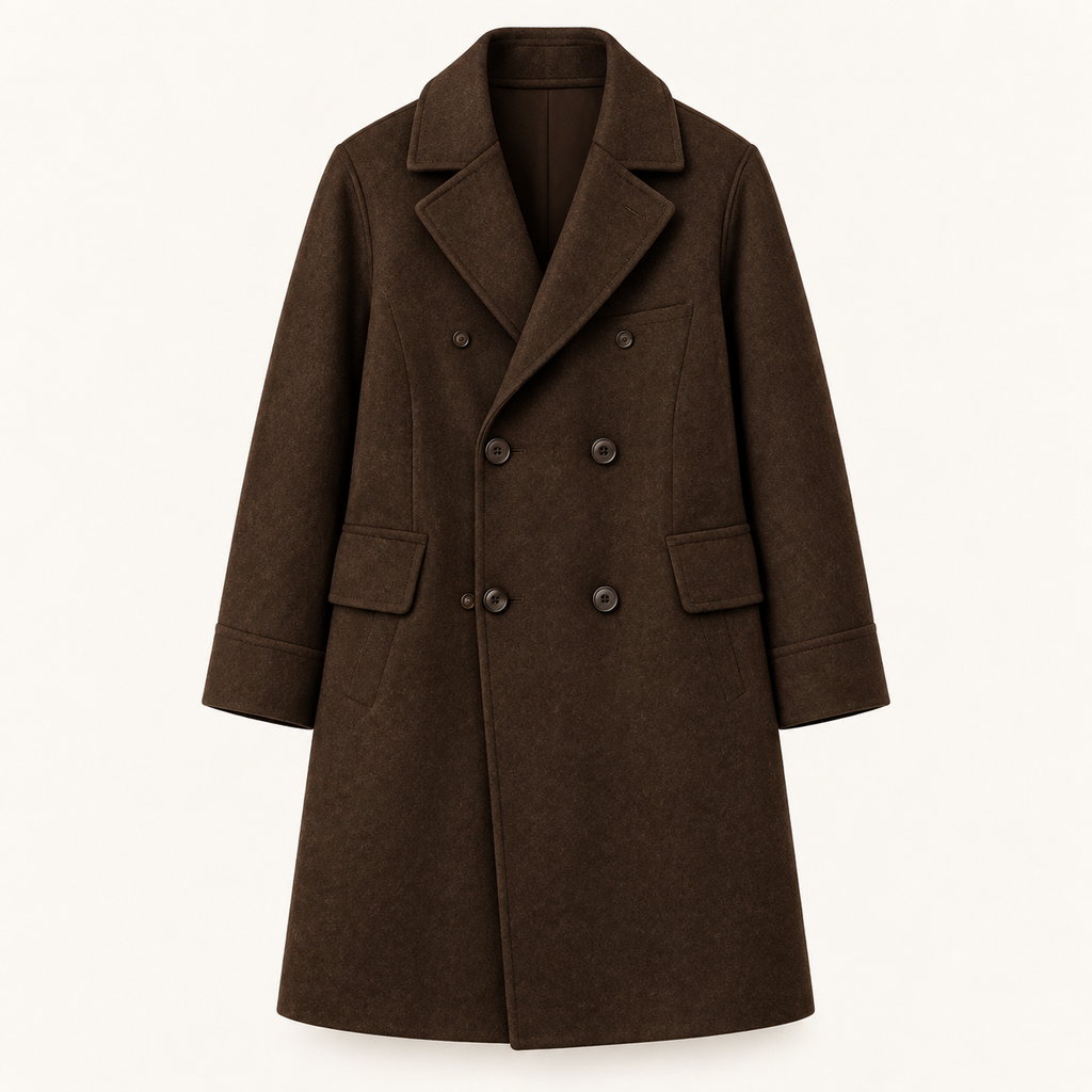 Boys Espresso Heritage Coat — Espresso